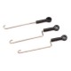 Eflite Servo Pushrod Set with ball links: nCP X