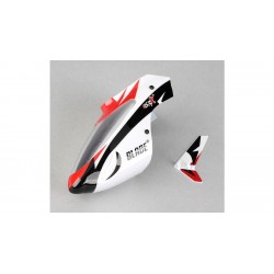 Eflite Complete White Canopy with Vertical Fin MSRX