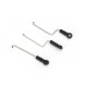 Eflite Servo Pushrod Set with Ball Links (3): mCP X V1/2