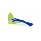Eflite Green Vertical Fin with Decal: mCP X V1/2 