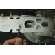 FUSUNO FiberGlass Airwolf RVS Fuselage T-REX450 /BLACK/LIGHTING