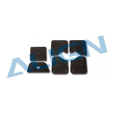 Align Carbon Fiber Frame Mounting Plate (Black Shark) 