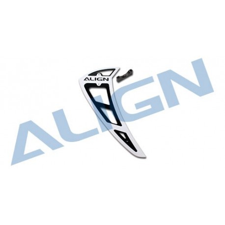 Align 800E PRO Vertical Stabilizer- White T-REX 700E/700N/800E