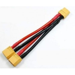 XT60 Battery harness for 2 Parellel (14AWG silicon wire)