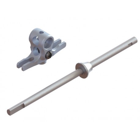 NANO CPX - Head Center Hub Silver - Lynx Titanium Main Shaft 