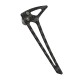 NANO CPX - Carbon Fiber 3D Vertical Fin - Silver