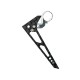Aluminum Tail Motor Mount w/ Vertical Fin set - BLADE MSRX
