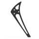 MCPX BL - Carbon Fiber 3D Vertical Fin - Silver
