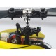 Precision CNC Aluminum Main Rotor Hub w/Button - MCPXBL