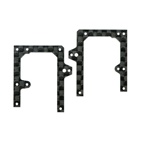Carbon Fiber Front X Frame A/B set (for MCPXBL005X)