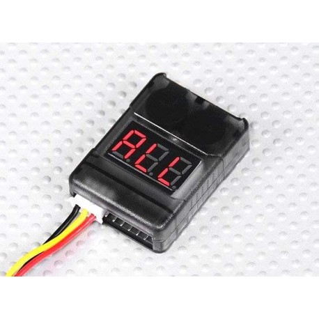 2-8S Cell Checker with Low Voltage Alarm