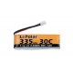 Li-Polar 7,4V 2S1P 335mAh 30C