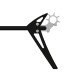 TREX 150 - Cooled Tail Motor Support - Silver - LX0928