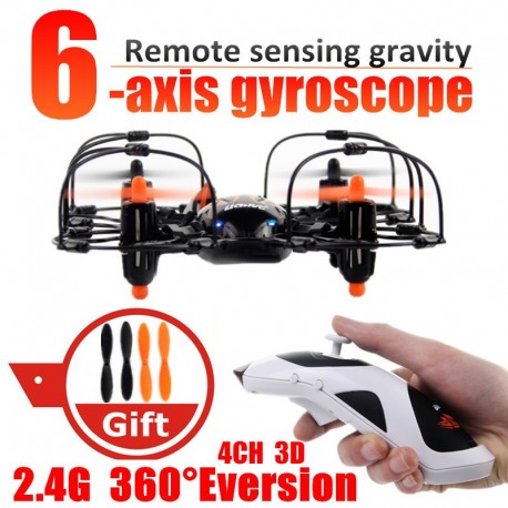 UDI MICRO R/C 2.4GHz 6 Axis Gyro RC Quadcopter UFO RTF 