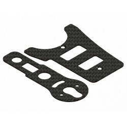 T-Rex 150 - Carbon Fiber Frame Stiffener Set - LX0954