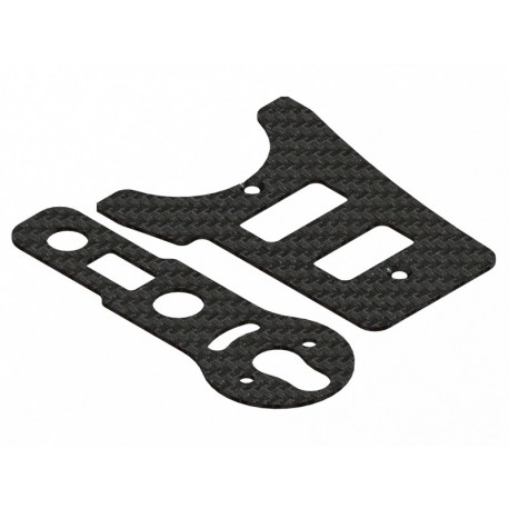 T-Rex 150 - Carbon Fiber Frame Stiffener Set - LX0954
