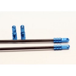 CNC Aluminum Tail Boom Support (BLUE) - T-REX 500
