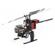 Lynx Heli Ultralight Co-polymer Skid Profile 1 Orange T-Rex 150
