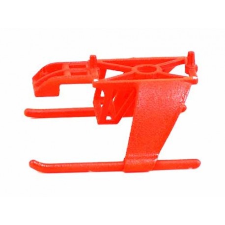 Lynx Heli Ultralight Co-polymer Skid Profile 1 Orange T-Rex 150