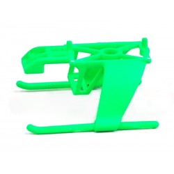 Lynx Heli Ultralight Co-polymer Skid Profile 1 Green T-Rex 150