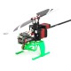 Lynx Heli Ultralight Co-polymer Skid Profile 1 Green T-Rex 150