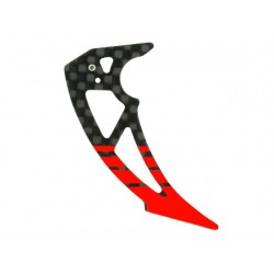 Carbon Fiber Vertical Fin (RED) (for MH-TX15025S/125S)