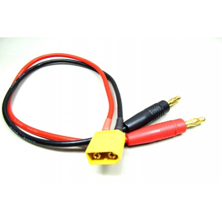 Charge Cable w/ Male XT60 to 4mm Banana plug