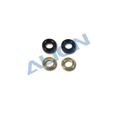 H50022 Damper Rubber/Black 85° T-REX 500