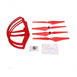 CX-20 / NOVA RC Propeller & Prop Fender Bracket Set - RED