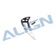 Align 550L Carbon Fiber Vertical Stabilizer-White - H55T002XXW
