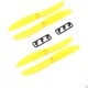 2 PAIR YELLOW 5030 PROPS CW CCW RC QAV250 
