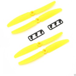 2 PAIR YELLOW 5030 PROPS CW CCW RC QAV250 