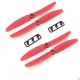 2 PAIR RED 5030 PROPS CW CCW RC QAV250