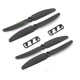 2 PAIR BLACK 5030 PROPS CW CCW RC QAV250