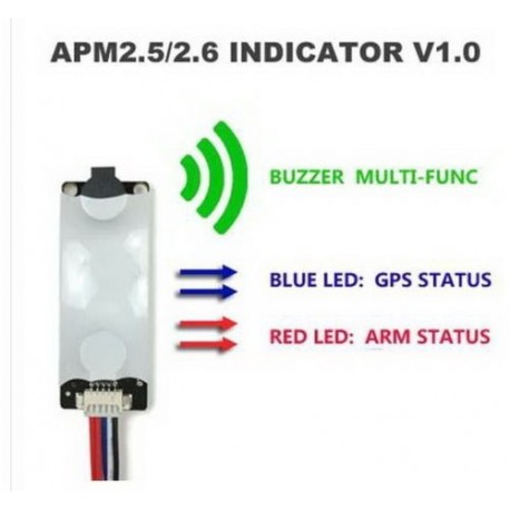 APM2.5 APM2.6 MWC Flight Controller Light & Buzzer Indicator