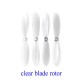Clear Blade Rotor Propellers Props RC Quadcopter For Hubsan X4