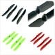 2 pairs 5030 Self-locking Prop CW/CCW for 250 Quadcopter
