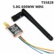 5.8G 600mW 32CH Channel FPV Mini Wireless AV Transmitter