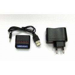 5 in 1 Battery Charger Wall Plug