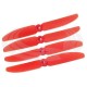 2 PAIR RED 5030 PROPS CW CCW RC QAV250