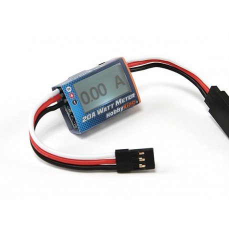Compact 20A Watt Meter and Servo Power Analyzer