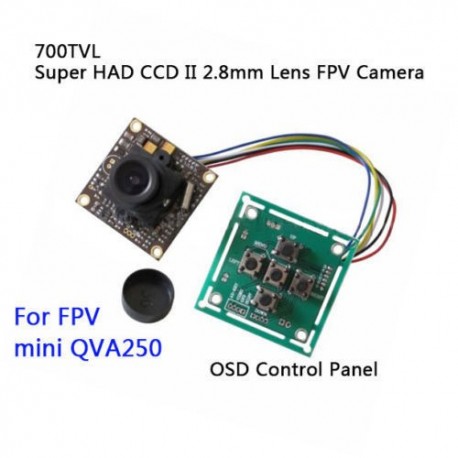 HD 1/3" Sony CCD 700TVL FPV