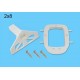 Triangle plasbic part / underprop