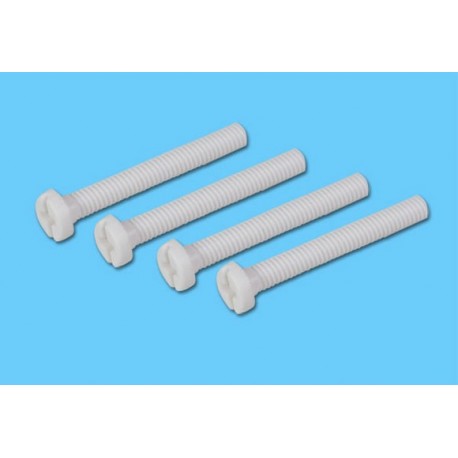 Plastic screws for main wing