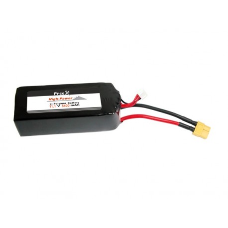 FreeX 11.1V 5400mah Li-po battery