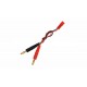 JST-to-4.0mm banana plug Charge Harness 22awg 150mm