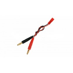 JST-to-4.0mm banana plug Charge Harness 22awg 150mm