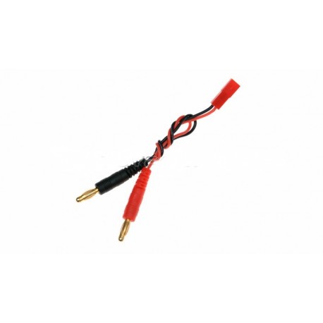 JST-to-4.0mm banana plug Charge Harness 22awg 150mm