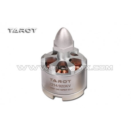 Tarot 2214/920KV positive self-locking screw motor / silver