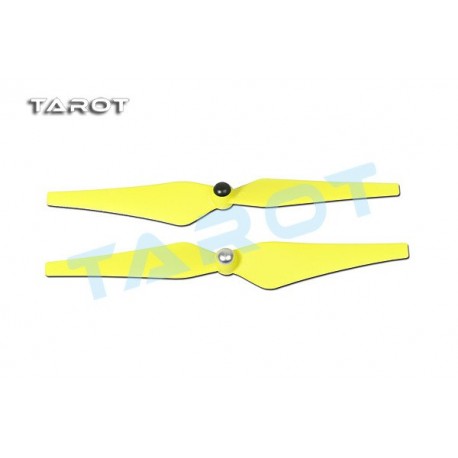 TAROT Self-tightening 9" Props CW&CCW/ Fluorescent Yellow